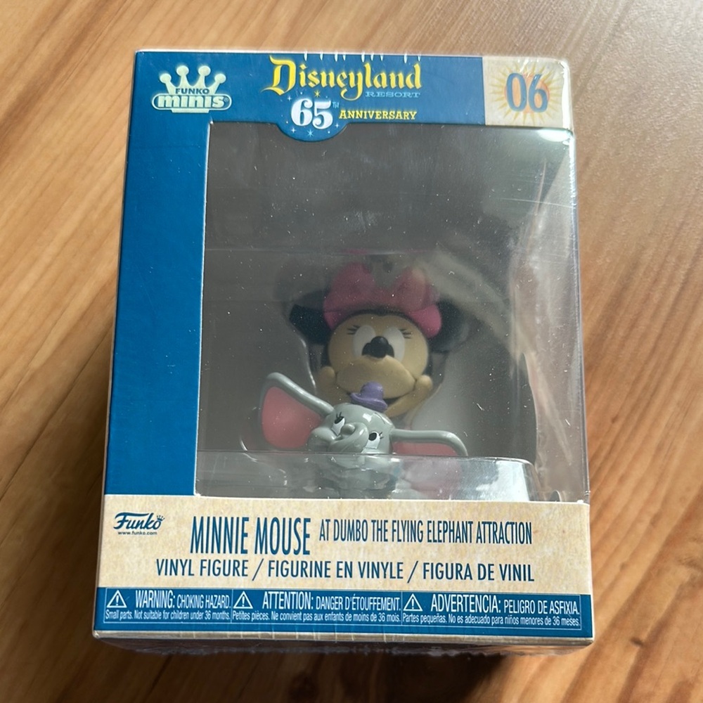 Funko Minnie Mouse with‎ Pink Bow Vinyl Figure mini